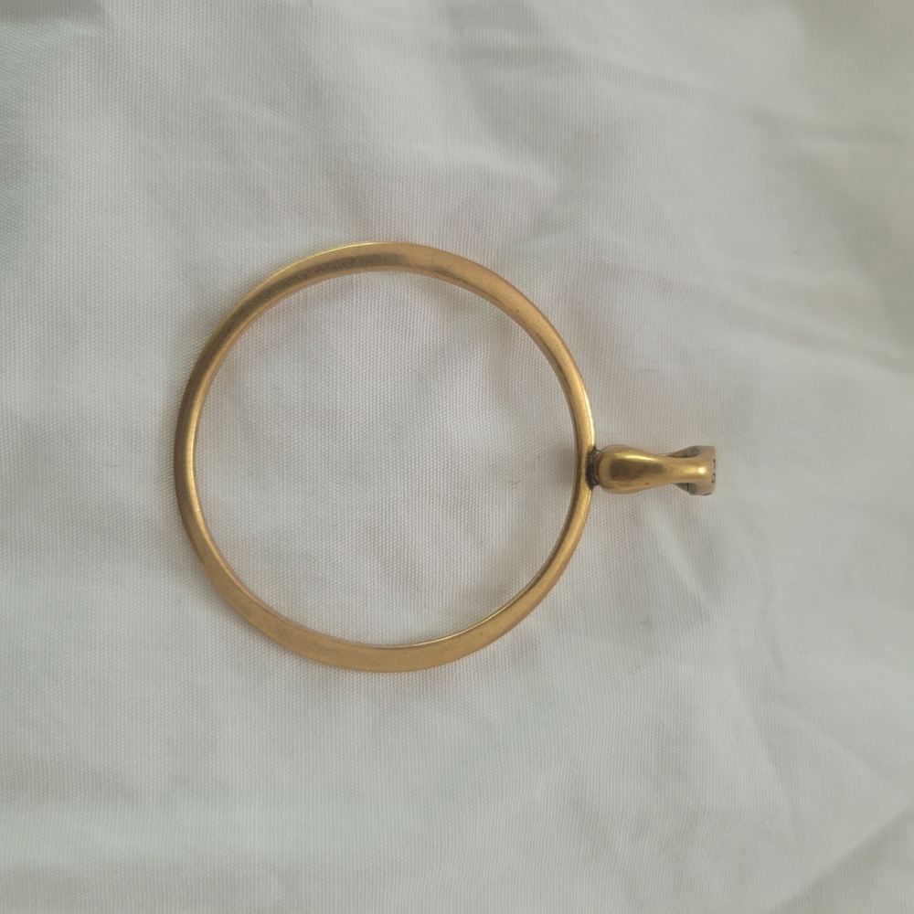 Gold-Tone Circular Bracelet